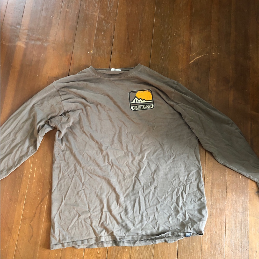 Yellowstone National Park men’s long sleeve